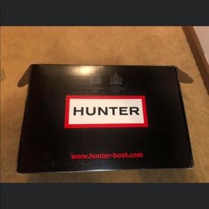 Hunter Matte Purple Boots Size 11